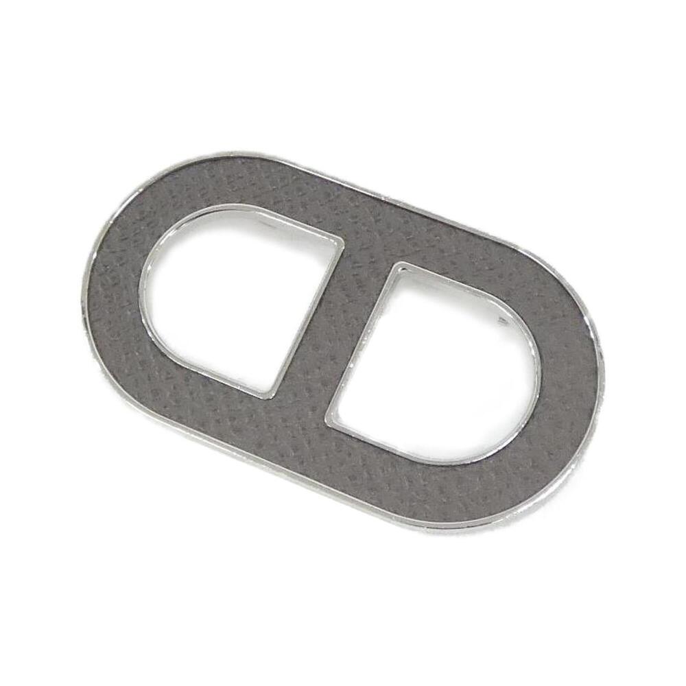 HERMES Gray Brooch